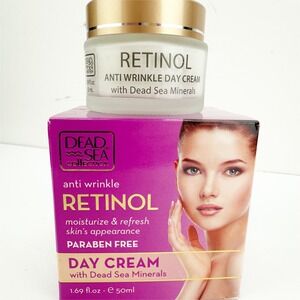 Dead Sea Collection Retinol Anti Wrinkle Day Cream with Dead Sea Minerals 1.69oz
